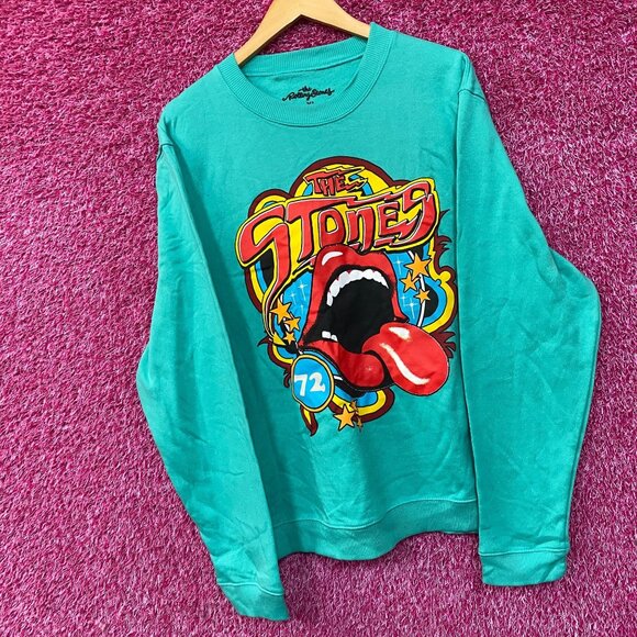 The Rolling Stones Tongue Logo Crewneck size XL - Picture 3 of 4